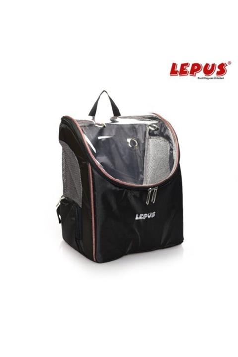 Lepus Şeffaf Sırt Çantası Siyah