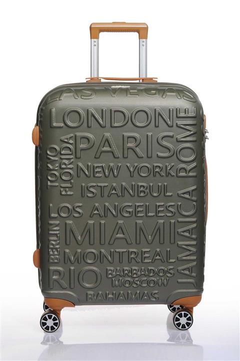 ÇÇS Yesil Valiz/bavul Orta Boy