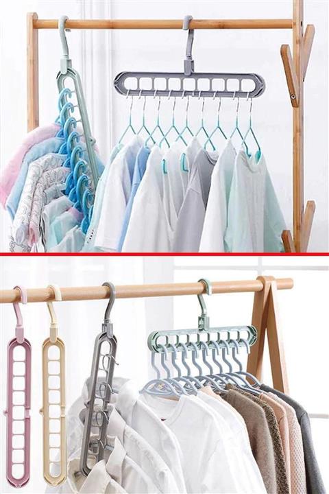 Star Çok Fonksiyonlu Sihirli Askı 3 Adet