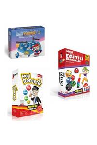 Moli Toys Buz Tuzağı Dedektif Eğitici Bardaklar 3 Lü Set