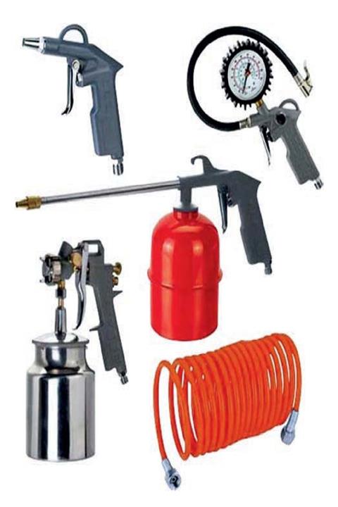 Satış Diyarı Kompresör Havalı Alet Seti 5 Li