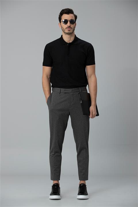 Lufian Clar Spor Polo T- Shirt Siyah