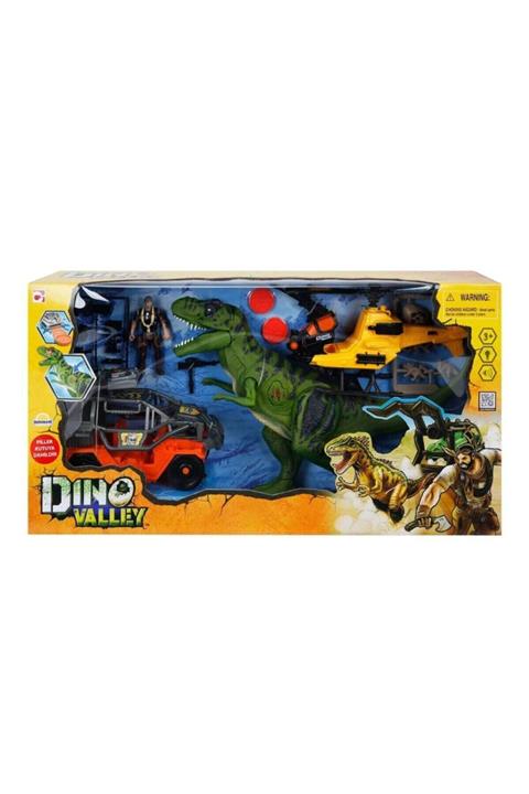 Sunman 542054 Dino Valley T-rex Attack Oyun Seti