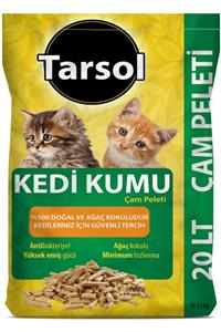 TARSOL TARIM Tarsol Kedi Kumu Çam Peleti 20 Lt Ekonomik Boy %100 Doğal