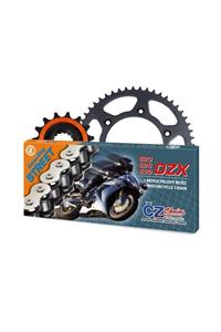 Braking Suzuki Gsx-s 750 17-20 Cz Uyumlu  Zincir Dişli Set Çelik Kauçuk Destekli 17t-43t