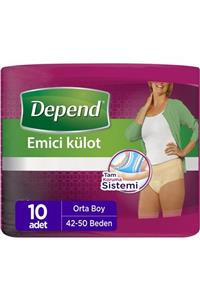 Depend Emici Külot Kadın Orta Boy 10 Adet