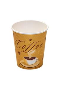 Eminonutoptanci Karton Bardak 14 Oz Coffee Desenli 50 Adet