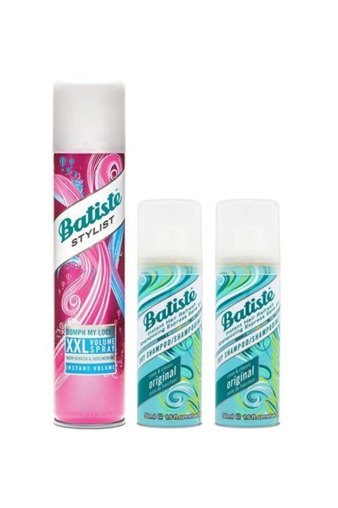 Batiste XXL 200 ml + 2 x Seyahat Boy Original 50 ml