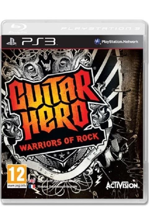 ACTIVISION Ps3 Guitar Hero Warriors Of Rock- Orjinal Oyun - Sıfır Jelatin