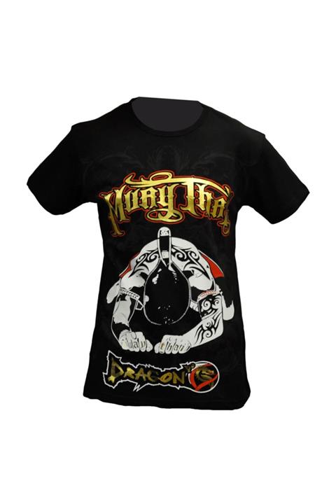 Dragon Muay Thaı Baskılı Tişört Tx8576