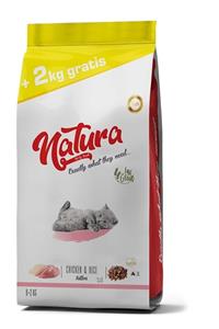 natura Düşük Tahıllı Yavru Kedi Başlangıç Maması Tavuk Pirinç 8+2 Kg