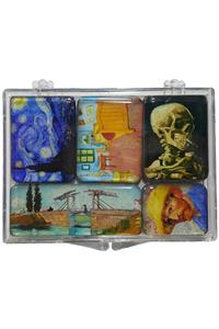 Pivada 5'li Magnet Set - Van Gogh -ıı-