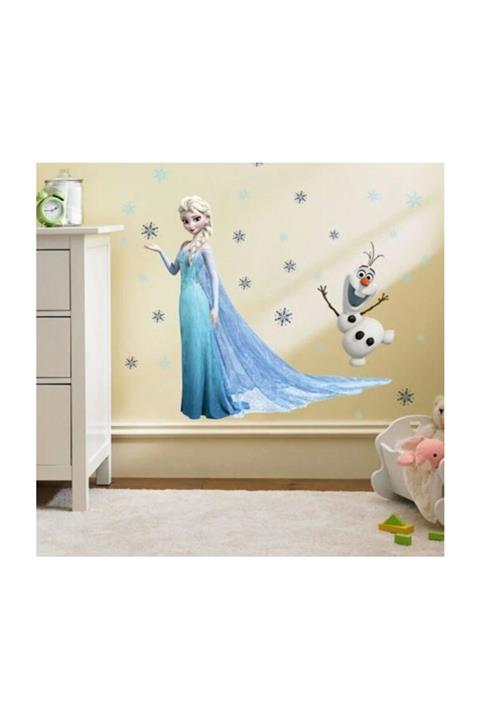 KT Decor Elsa Frozen Karlar Ülkesi Duvar Sticker