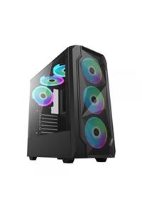 GAMEFORCE Cold 4x120mm Rainbow Fanlı Oyuncu Kasası