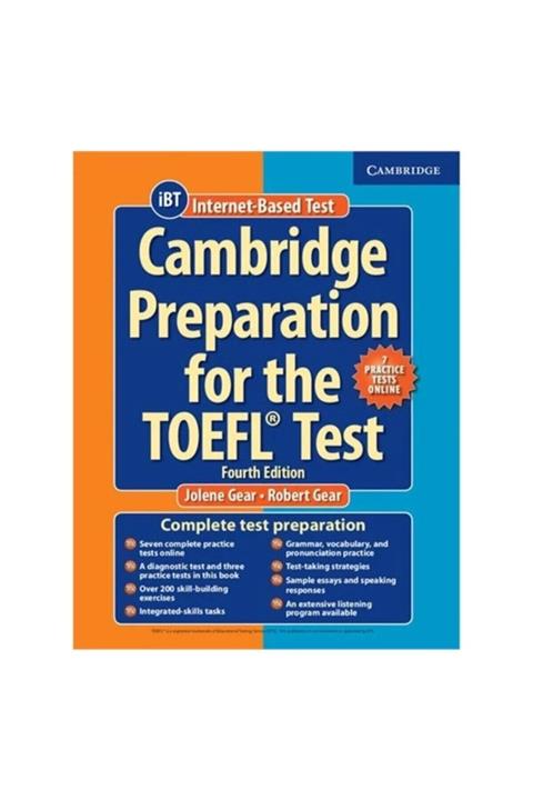 Cambridge University Press Cambridge Preparation For The Toefl Test Book With Cd-rom