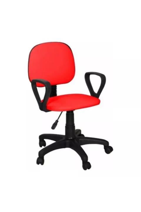 MEDİKAL Kırmızı Ofis Çalışma Koltuğu