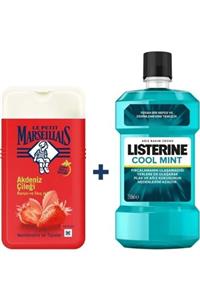 Listerine Le Petit Marseillais Duş Jeli Akdeniz Çileği 250 ml  Cool Mint 250 ml