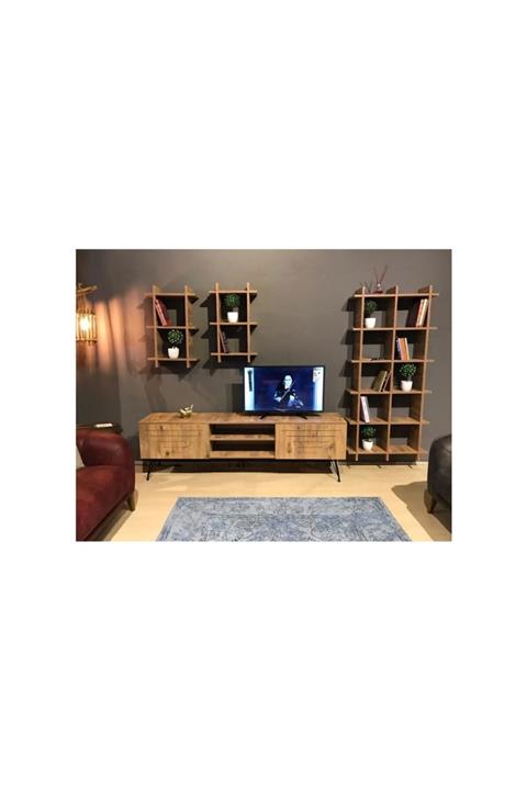 Vivense Kare Tv Ünitesi Düz Çizgi