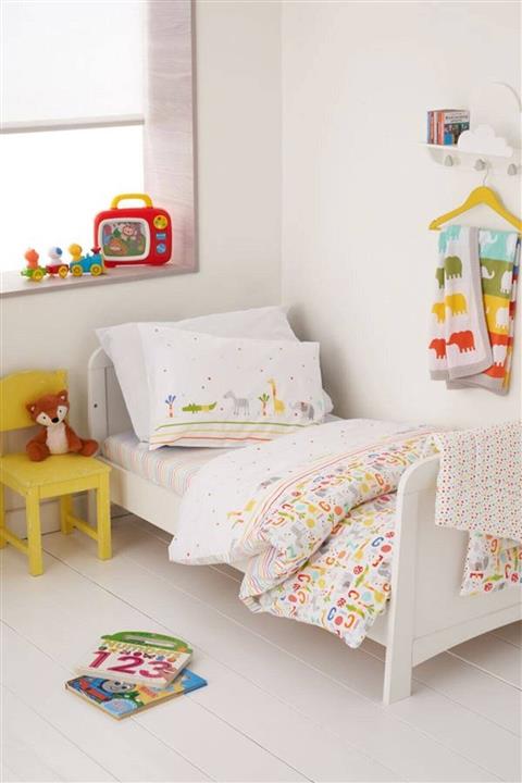 MOTHERCARE Çift Taraflı Sevimli Arkadaşlar Nevresim Takımı 100x150 Ontheroad Hello Friends