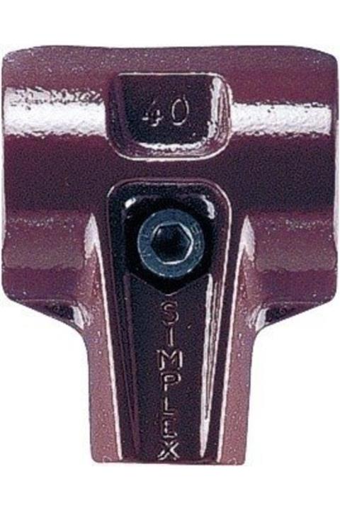 HALDER 3011.030 Plastik Çekiç Yuvası 30mm, Dökme Demir