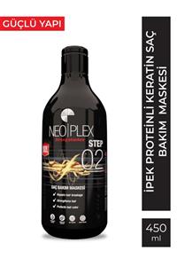 Neoplex Ipek Proteinli Keratin Saç Bakım Maskesi (Step 2) - 450 Ml