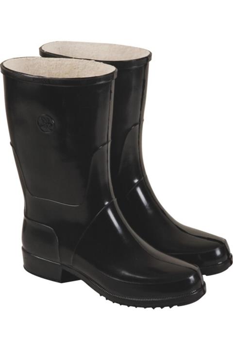 ARISAN Çizme Uzun Siyah Krep Dir Bağ Bahçe Iş Inşaat Tse