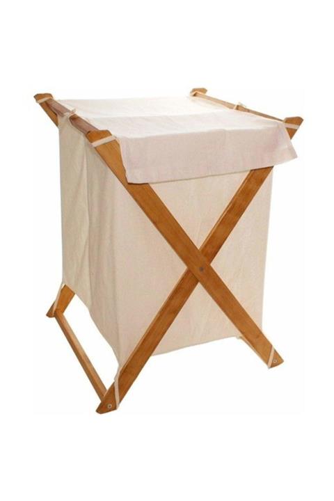 Ankaflex Ahşap Çamaşır Sepeti