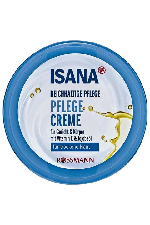 ISANA E Vitamini Ve Jojoba Yağlı Yüz Ve Vücut Kremi 200 ml