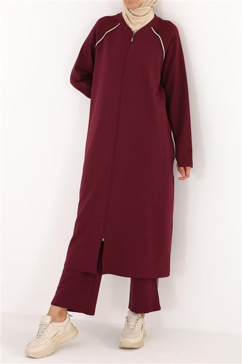 ALLDAY Gül Kurusu Büyük Beden Eşofman Takımı