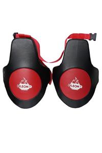 leon Training Lowkick Pad Kick Boks Ve Muay Thai Bacak Koruyucu Kırmızı