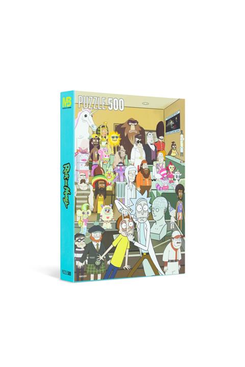 Mabbels Rick And Morty 500 Parça Puzzle