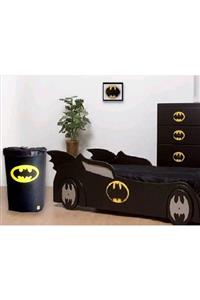 Woll Tasarım Batman Figürlü Çocuk Ve Bebek Odası Çamaşır Oyuncak Sepeti 40x50cm