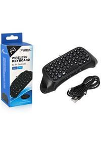 JUNGLEE Ps4 Wireless Keyboard Kablosuz Klavye Wireless Siyah