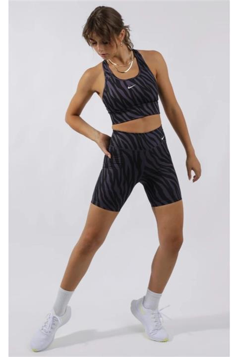 Nike One 18cm (approx.) Printed Kadın Tayt Şort Cz9207-573