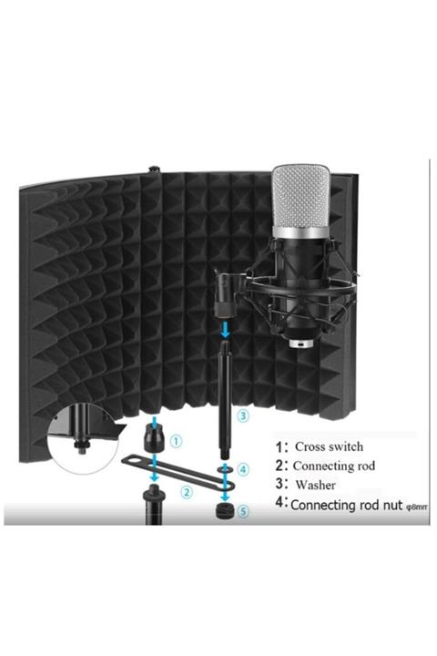 Starke P42 Mikrofon Ses Yalıtım Izolasyon Paneli