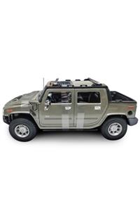 Maisto Yeşil 2001 Hummer H2 Sut Concept 1:18 Model Araba Kum