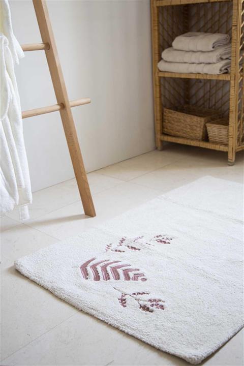 İrya Finola Banyo Paspası Gül Kurusu 70x110