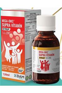 DAM Mega-om3 Supra Vitamin Şurup 120 ml