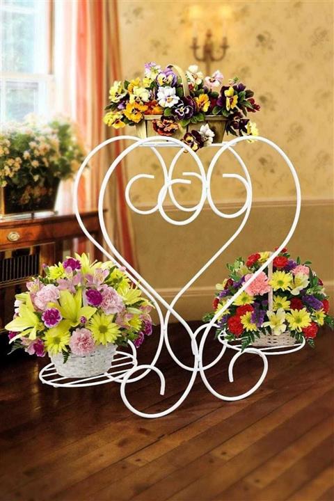 Manor 50X65Cm Ferforje Saksılık