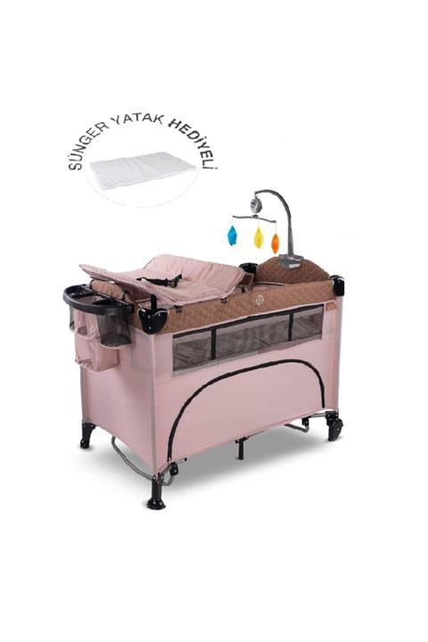 BabyHope Bh-1080 Royal 70x110 Oyun Parkı Kahve