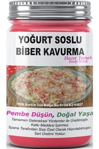 SPANA Ev Yapımı Katkısız Yoğurt Soslu Biber Kavurma 330 gr