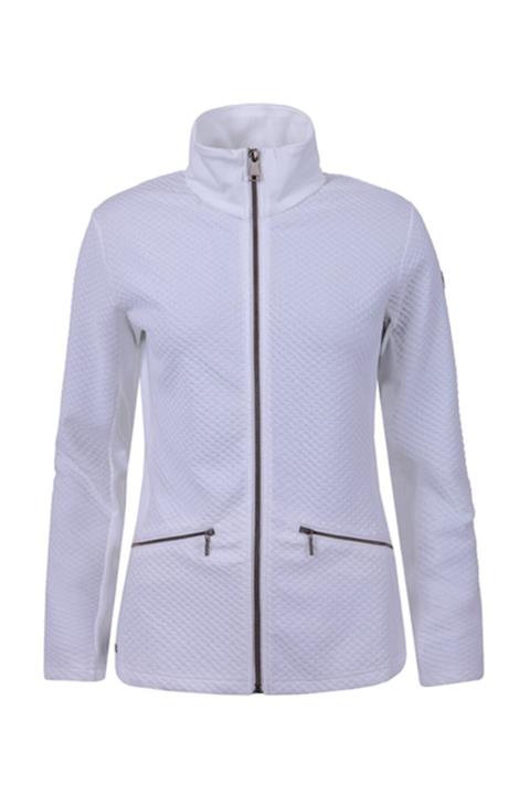 Luhta Kadın Beyaz Fermuarlı Ceket