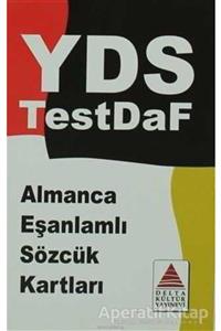 Delta Kültür Yayınevi Almanca Eş Anlamlı Sözcük Kartları Yds