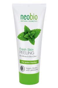 neobio Canlandırıcı Yüz Peeling Organik Nane & Zeytin Yağı 100ml