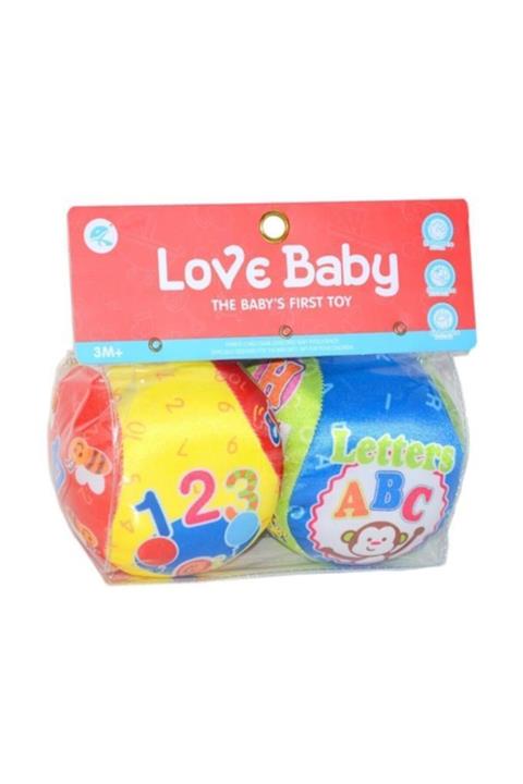 Love Baby Çıngıraklı Top 2 Li