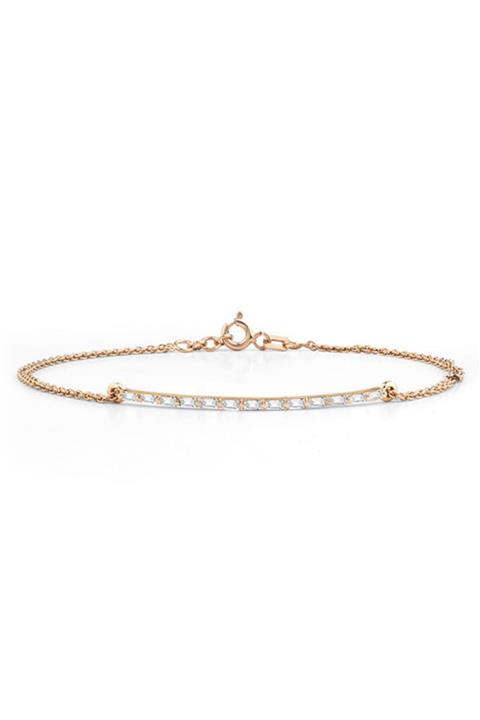 Emel Pırlanta 0.33 Ct. Pırlanta Baget Bileklik