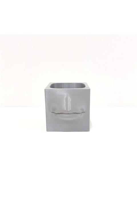 Silikonlab Dudak Saksı Modeli - Silikon Kalıp 8 X 8 Cm Skb-184