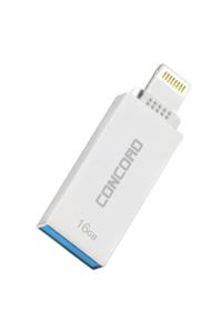 DTS Teknoloji Iphone Lightning Metal Usb Flash Bellek Concord Usb 3.0 16 Gb