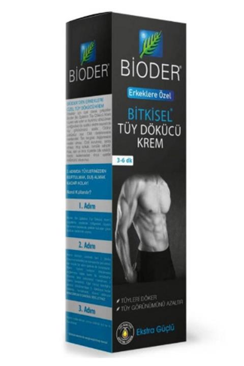 Bioder Erkekler Için Tüy Dökücü Krem 100 ml