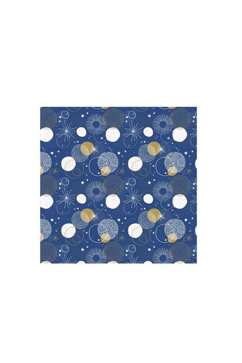 alouette Yılbaşı Peçetesi Lacivert Spiral 16'lı